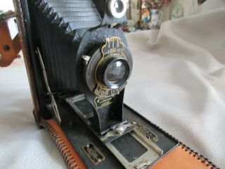 Antique Kodak Camera No - 3a Folding Autographic Brownie Non -