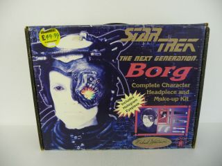 Rare Star Trek The Next Generation Borg Character Make Up Kit; Michael Westmore