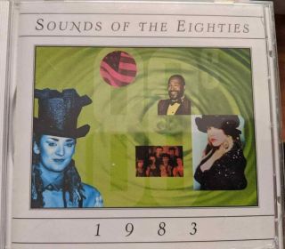 Rare Time Life Cd Sounds Of Eighties 1983 Stray Cats David Bowie Toto Kinks