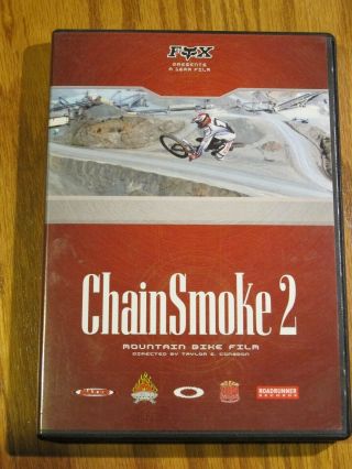Chainsmoke 2 Mountain Bike Film (dvd,  2001) - Used/rare