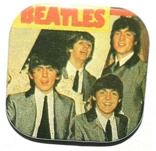 The Beatles Vintage 1970s Pop Music Pin Button Badge Uber Rare Collector Item