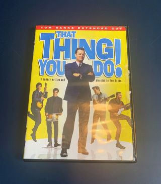 That Thing You Do (dvd,  2007,  2 - Disc Set,  Directors Cut) Rare Oop