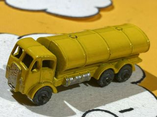 Matchbox Lesney 1 - 75 No 11 Erf Petrol Tanker Rare Yellow
