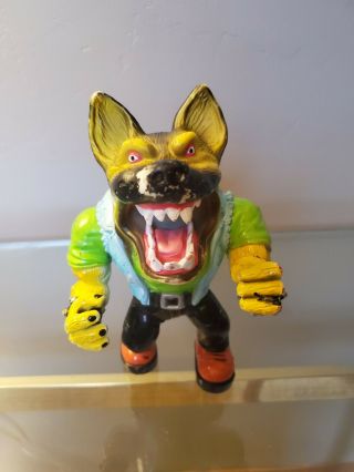 Vintage 1996 Muscle Mutts Street Wise Designs Sugar Tooth Figure Toy Dog - Rare