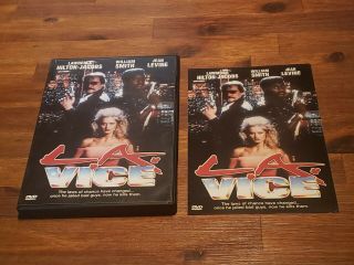 L.  A.  Vice (2003,  Dvd) Rare & Oop 1989 Thriller Lawrence Hilton - Jacobs.  Complete