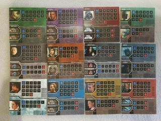 Rare Star Wars Epic Duels Board Game 2002 - Replacement Character Charts All 12