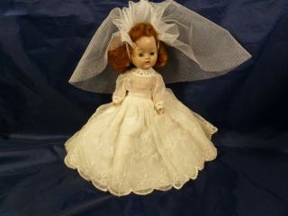 Vintage Cosmopolitan Gingers Htf Playmate Zippy Tagged Wedding Dress Fits Ginger