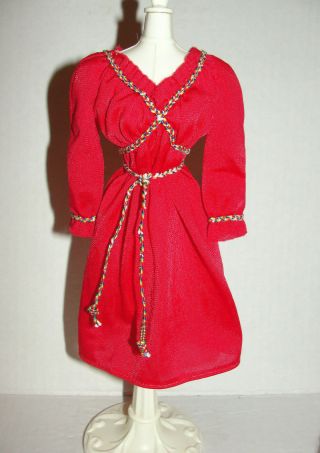 Barbie Vintage 1979 Superstar Era Best Buy 1425 Red Dress Htf