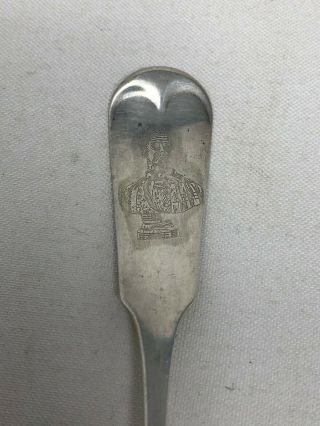 Sterling Silver Souvenir Spoon Kearney Cotton Mill Nebraska 2