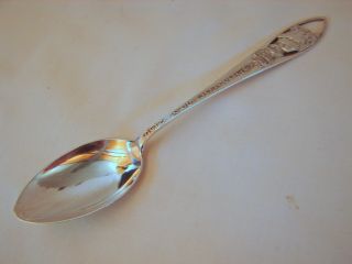 Old Colorado Springs,  Co Sterling Silver Souvenir Spoon,  Balanced Rock,