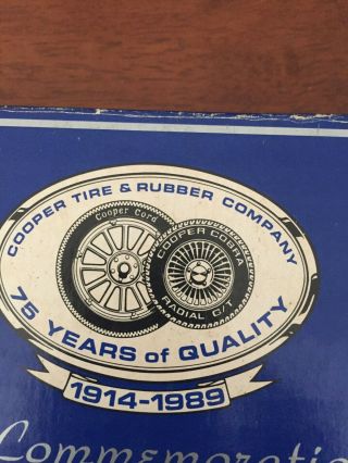 Rare Vintage Tire Ash Tray With Box