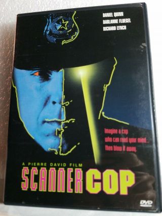 Scanner Cop (dvd,  2005) Oop,  Out Of Print,  Rare,  Pierre David