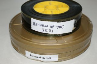 Star Wars The Return Of The Jedi 35mm Film Trailer Can Rare
