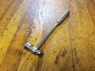 Vintage Tools • Rare Ball Peen Steel Hammer Machinist Tools Jewelers Anvil ☆usa