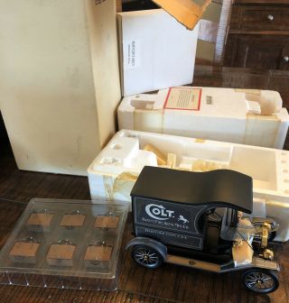 Rare Franklin Colt Firearms Mfg.  Diecast Ford Model T Delivery Truck