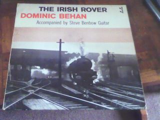 Dominic Behan & Steve Benbow The Irish Rover Rare Orig 1961 Uk Folklore Lp Ex,  V