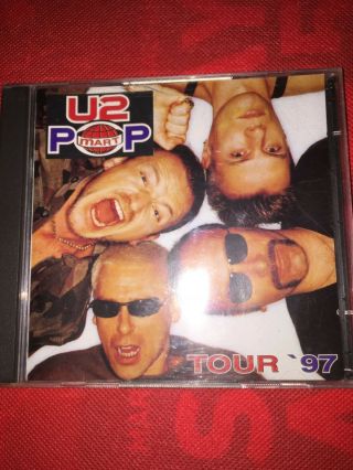 U2 : Pop Tour 97 : Rare Cd Album: P&p: Mt