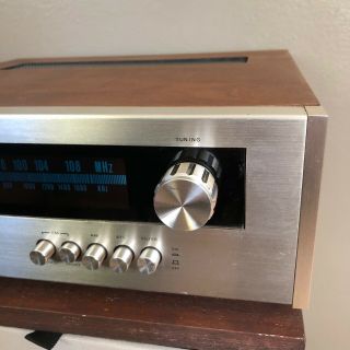 Rare Vintage KEMTRON FM - AM Stereo Tuner Model KT - 40 Great Solid Built 3