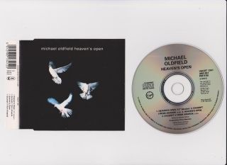 Mike Oldfield - Heavens Open Ger 4 Tr Rare Cd Single