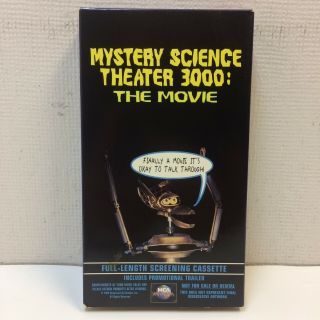 Rare‼ Mystery Science Theater 3000: The Movie Vhs 1996 • Vguc‼ • Promo Screener‼