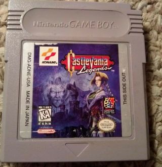 Castlevania Legends (nintendo Game Boy) & Authentic Rare Usa