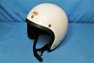 Rare Vintage Bell Rt Drag Racing Motorcycle Helmet