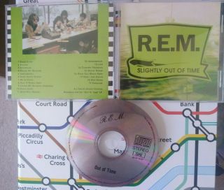R.  E.  M.  Slightly Out Of Time Rem Demos Rare Cd