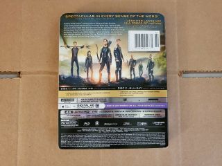 Hunger Games - Catching Fire: w/RARE OOP Slipcover (4K Ultra HD & Blu - ray) 2