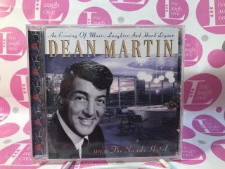 Dean Martin - Live At The Sands Hotel (cd) - Pop Vocal - Rare Htf Cd
