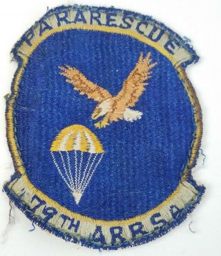 79th Pararesuce Patch Us Air Force Rare Vintage Vietnam? Neat