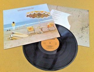 Neil Young " On The Beach " Uk Very Rare Orig Lp With Inner No W Logo