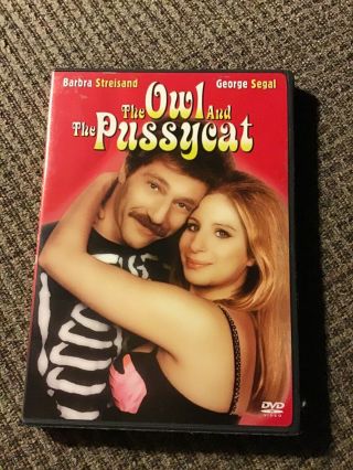 The Owl And The Pussycat Dvd 1970,  Rare Fullscreen/widescreen,  Barbra Streisand
