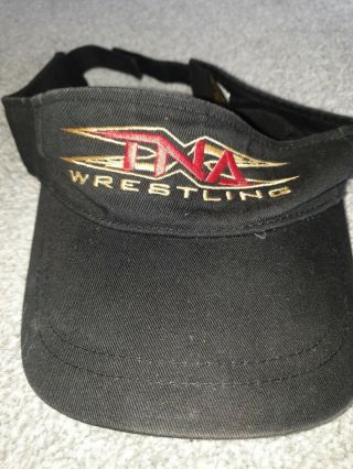 Tna Wrestling Visor Hat - Rare - Wwe Wcw Aew Total Non Stop Action