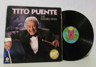 Tito Puente The Mambo King 100th Vinyl Lp Rare Salsa 1991 Celia Cruz - Tito Nieves
