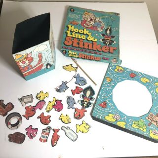 Hook Line And Stinker Board Game " Rare "