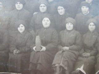 Rare Wwi Antique Abergavenny Photograph - Canary Girls C.  1918 - Wales History