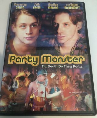 Party Monster Dvd 2004 Michael Alig Rare Oop Like Nyc Nightlife Clubs Chloë