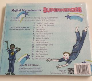 Magical Meditations for Superheroes CD Album Relax Kids - RARE - 3