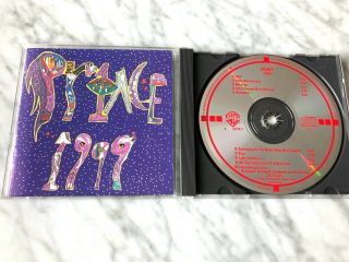 Prince 1999 Cd Target Disc Made In Japan Orig.  1982 Warner 9 23720 - 2 Rare Oop