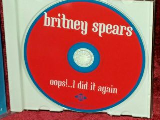 Like Rare Britney Spears Oops I Did It Again Promo Only US DJ Pro CD 3