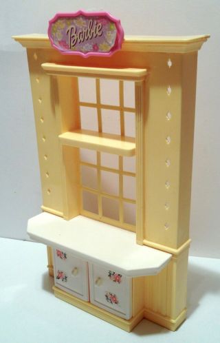 BARBIE Doll Size My Scene Dream House Hutch Cabinet w/ Window Furniture 2