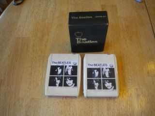 The Beatles White Album 8 Track Tapes 1968 Rare