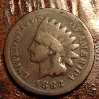 Beauty 1883 Indian Head Penny Cent Details Rare Us Civil War Coin 388f