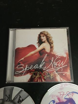 Taylor Swift Speak Now CD/DVD Target Exclusive Deluxe Edition RARE Out Of Print 2