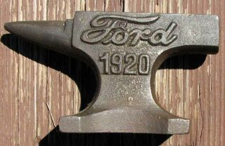 Rare Ford Cast Iron Anvil Advertising Paperweight L@@k F119