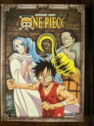 One Piece Season 2 Two Fifth Voyage Dvd Out Of Print Rare Funimation Set Oop