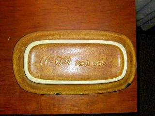 Rare 1/4 Lb Covered Butter Dish CANYON by McCoy & Nelson,  7.  5 