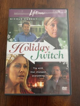Holiday Switch (dvd,  2010) Christmas Rare Oop Nicole Eggert Baywatch
