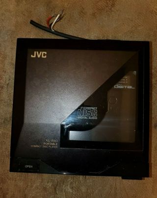 Vintage Jvc Xl - R10 Portable Compact Disc Player Rare Htf Metal