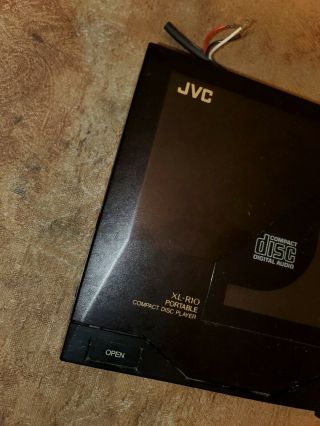 Vintage JVC XL - R10 Portable Compact Disc Player Rare Htf Metal 2